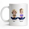 Celebrate the Special Bond Between Mother and Daughter - Personalized Custom Coffee Mug - DILA070_MG