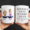 Celebrate the Special Bond Between Mother and Daughter - Personalized Custom Coffee Mug - DILA070_MG