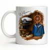 Celebrate The Spirit Of Adventure With A Marine Theme - Personalized Custom Coffee Mug - JBS056_MG