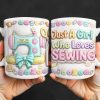 Celebrate Your Creativity With A Beautiful Sewing Machine - Personalized Custom Coffee Mug - HOB022_MG