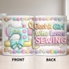 Celebrate Your Creativity With A Beautiful Sewing Machine - Personalized Custom Coffee Mug - HOB022_MG
