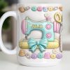 Celebrate Your Creativity With A Beautiful Sewing Machine - Personalized Custom Coffee Mug - HOB022_MG