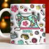 Celebrate Your Creativity With A Personalized Sewing Themed Design - Personalized Custom Coffee Mug - HOB040_MG