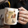 Celebrate Your Creativity With Blueprint And Tools Design - Personalized Custom Coffee Mug - JBS004_MG