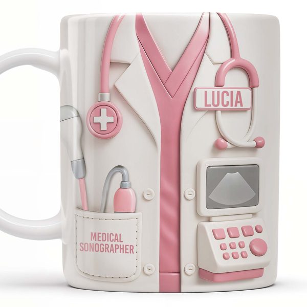 Celebrate Your Dedication, Medical Uniform And Equipment - Personalized Custom Coffee Mug - DOC059_MG