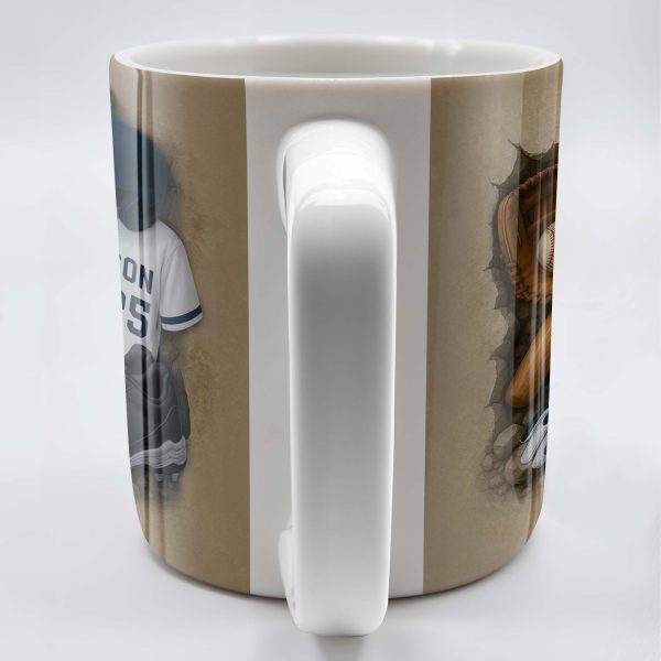 Celebrate Your Favorite Baseball Moments, Baseball and Sports Gear - Personalized Custom Coffee Mug - FTN006_MG