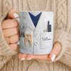 Celebrate Your Favorite Dentist With A Custom Lab Coat Design - Personalized Custom Coffee Mug - DOC073_MG