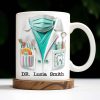 Celebrate Your Favorite Dentist With A Unique Dental Mug - Personalized Custom Coffee Mug - GRAD322_MG