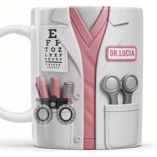 Celebrate Your Favorite Doctor, Essential Medical Tools - Personalized Custom Coffee Mug - DOC050_MG