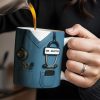 Celebrate Your Favorite Doctor, Stethoscope And Medical Uniform - Personalized Custom Coffee Mug - NUR022_MG