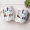 Celebrate Your Favorite Doctor With Stethoscope And Brain Model Mug - Personalized Custom Coffee Mug - DOC083_MG