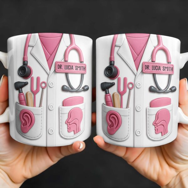Celebrate Your Favorite Medical Professional, Medical Equipment - Personalized Custom Coffee Mug - DOC014_MG