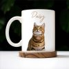 Celebrate Your Furry Friend With a Personalized Mug - Personalized Custom Coffee Mug - PET089_MG