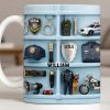 Celebrate Your Heroic Loved One With Custom Police Officer Essentials - Personalized Custom Coffee Mug - OFC029_MG