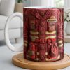 Celebrate Your Heroism With Customizable Firefighter Gear - Personalized Custom Coffee Mug - FIF059_MG