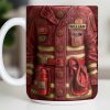 Celebrate Your Heroism With Customizable Firefighter Gear - Personalized Custom Coffee Mug - FIF059_MG