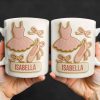 Celebrate Your Love for Ballet and Dance, Ballet Dress and Shoes - Personalized Custom Coffee Mug - FAM333_MG