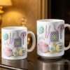 Celebrate Your Love For Crafting With Yarn And Needles - Personalized Custom Coffee Mug - HOB007_MG