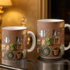 Celebrate Your Love For Gardening - Personalized Custom Coffee Mug - GAR030_MG