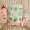 Celebrate Your Love For Gardening With Gardening Tools And Flowers - Personalized Custom Coffee Mug - GAR032_MG