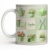 Celebrate Your Love For Gardening With Gardening Tools And Flowers - Personalized Custom Coffee Mug - GAR032_MG