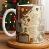 Celebrate Your Love for Music With Guitars and Musical Notes - Personalized Custom Coffee Mug - JBS067_MG