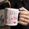 Celebrate Your Medical Journey with Essential Medical Icons - Personalized Custom Coffee Mug - DOC062_MG