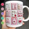 Celebrate Your Medical Journey with Essential Medical Icons - Personalized Custom Coffee Mug - DOC062_MG