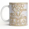 Celebrate Your Medical Profession With Custom Medical Tools - Personalized Custom Coffee Mug - DOC105_MG
