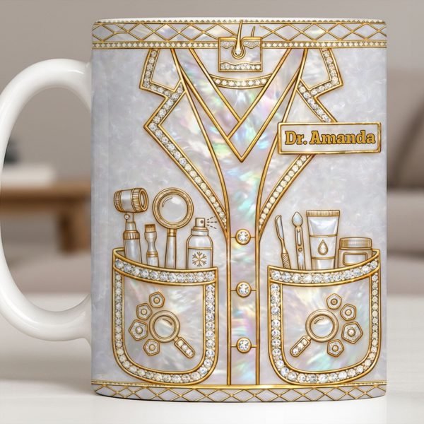 Celebrate Your Medical Profession With Custom Medical Tools - Personalized Custom Coffee Mug - DOC105_MG
