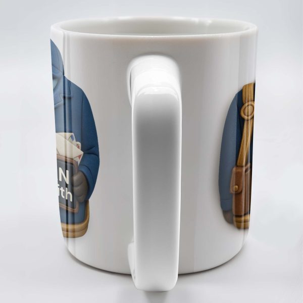 Celebrate Your Personalized Mailman, Postal Uniform and Accessories - Personalized Custom Coffee Mug - FAM329_MG