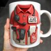 Celebrate Your Retail Hero, Shirt, Headset, And Discount Tag - Personalized Custom Coffee Mug - OFW006_MG