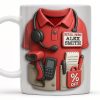 Celebrate Your Retail Hero, Shirt, Headset, And Discount Tag - Personalized Custom Coffee Mug - OFW006_MG