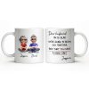 Celebrate Your Special Bond With Custom Cartoon Figures - Personalized Custom Coffee Mug - CPL1018_MG