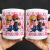 Celebrate Your Special Moments With Adorable Cartoon Figures - Personalized Custom Coffee Mug - CPL1286_MG