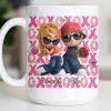 Celebrate Your Special Moments With Adorable Cartoon Figures - Personalized Custom Coffee Mug - CPL1286_MG