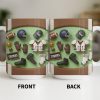 Celebrate Your Sports Achievements, Football And Helmet Design - Personalized Custom Coffee Mug - SPORT072_MG