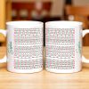 Celebrate Your Unique Style With Aztec Patterns - Personalized Custom Coffee Mug - XMAS154_MG
