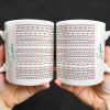 Celebrate Your Unique Style With Aztec Patterns - Personalized Custom Coffee Mug - XMAS154_MG
