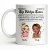 Celebrating Another Year Of Friendship And Laughter - Personalized Custom Coffee Mug - BST521_MG