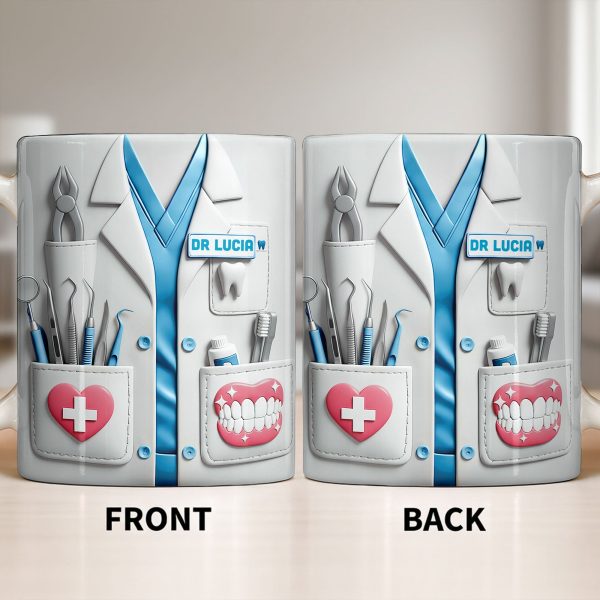 Celebrating Passion And Care In The Medical Field - Personalized Custom Coffee Mug - DOC079_MG