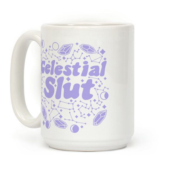 Celestial Slut Purple Coffee Mug