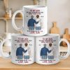 Ceramic Mug for Son from Dad, Warm Family Artwork, Keeps Hot Drinks, Creative Gift for New Dads, Birthdays or Father's Day