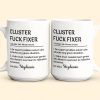 Ceramic Mug With Funny Problem Solver Quote, Personalized One Of A Kind Gift for Friends or Coworkers, Daily Coffee Humor