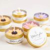 Chamomile Scented Soy Wax Candle in Flower Tin