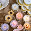 Chamomile Scented Soy Wax Candle in Flower Tin