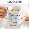 Chaos Coordinator Coffee Mug, Funny Office Gift for Boss Manager Coworker, Birthday Christmas Appreciation Gift