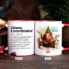 Chaos Coordinator Definition Office Humor - Personalized Mug - Christmas Gift for Coworkers, Husband, Wife, Daughter, Son, Friends