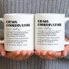Chaos Coordinator, Definition Text Design - Personalized Custom Coffee Mug - COL124_MG