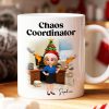 Chaos Coordinator Office Humor - Personalized Mug - Christmas Gift for Coworkers, Husband, Wife, Daughter, Son, Friends
